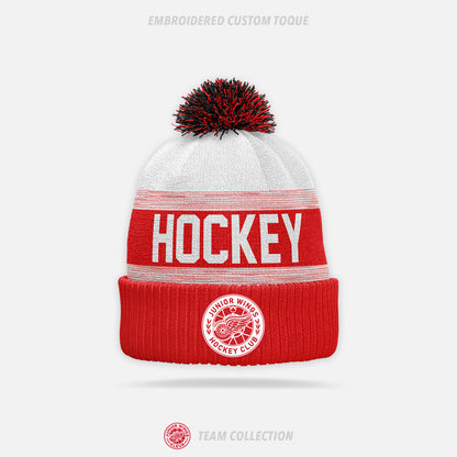 Junior Wings Embroidered Custom Toque