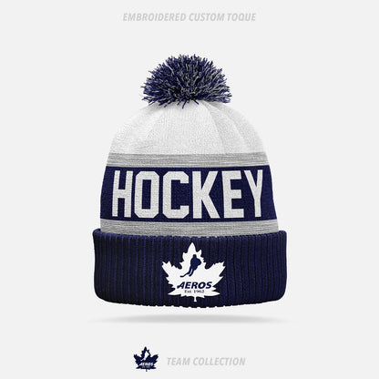 Toronto Aeros Embroidered Custom Toque