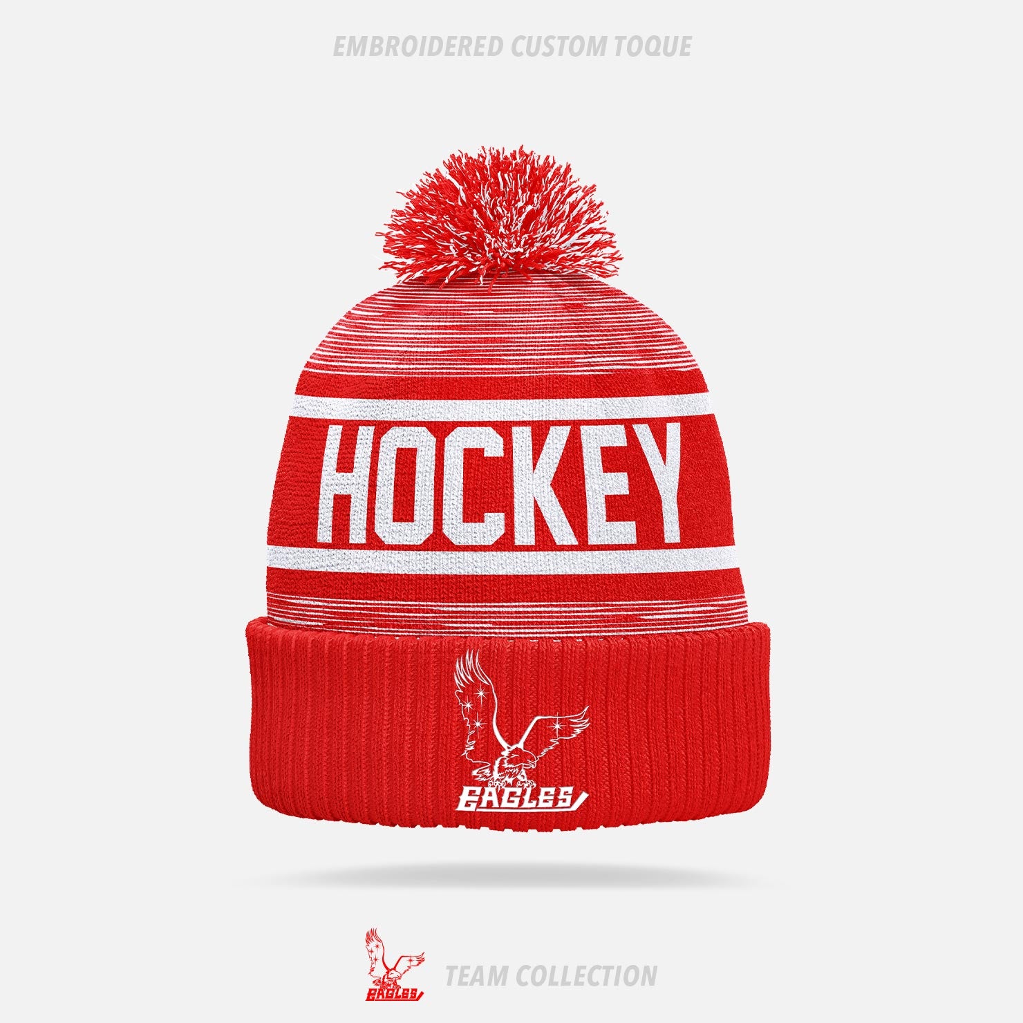 Toronto Eagles Embroidered Custom Toque