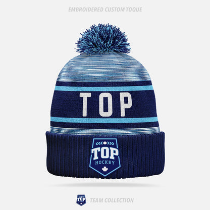 TOP Hockey Embroidered Custom Toque - TOP Hockey Team Collection