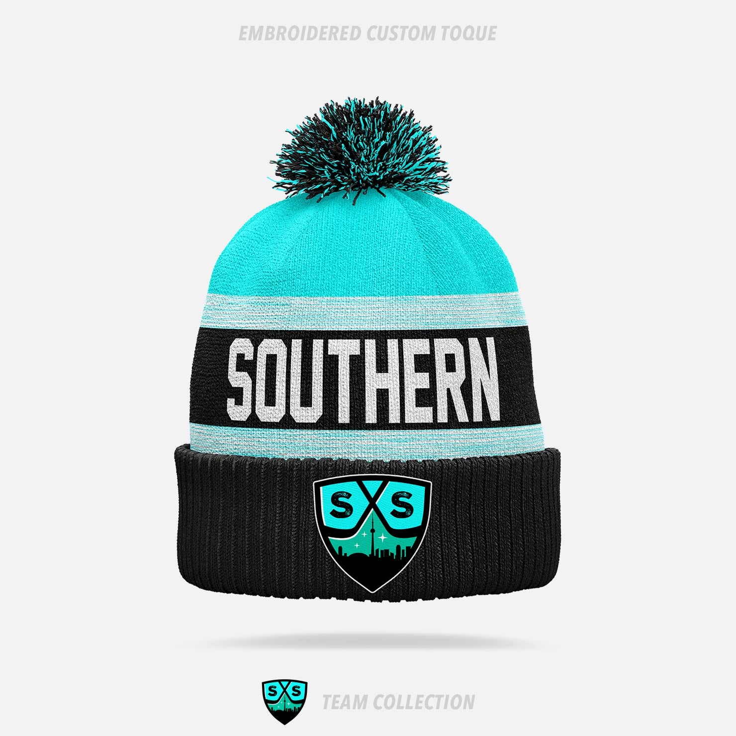 Southern Saints Embroidered Custom Toque