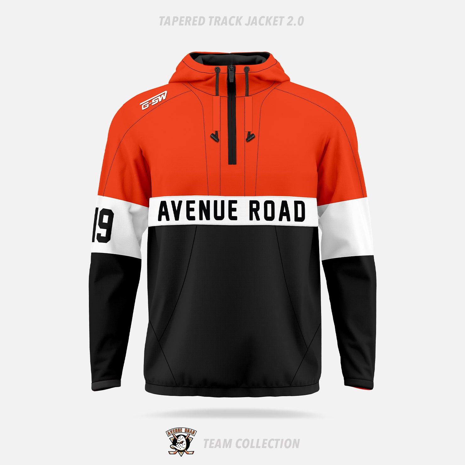 Avenue Road Ducks Hockey Tapered Track Jacket 2.0