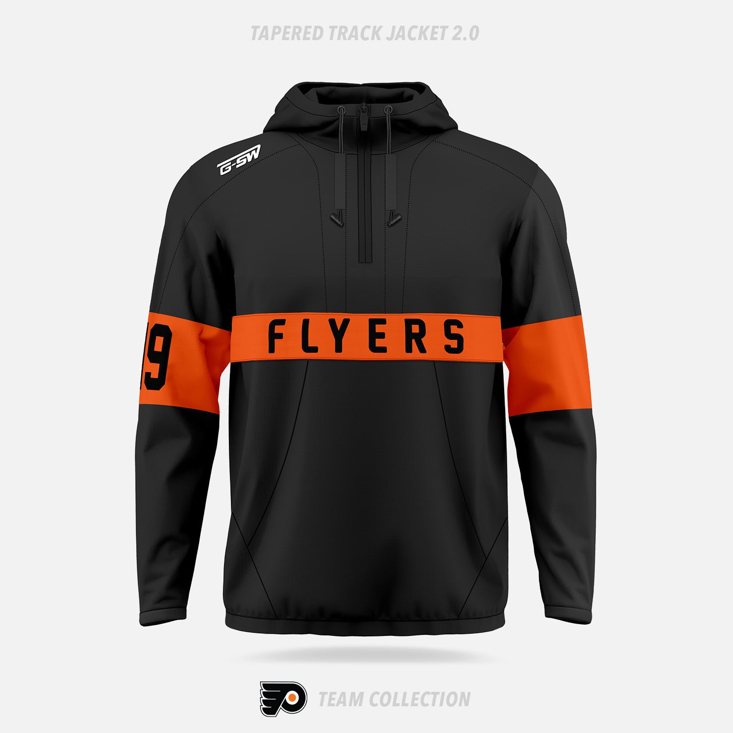 Don Mills Flyers Tapered Track Jacket 2.0 - Don Mills Flyers Team Collection