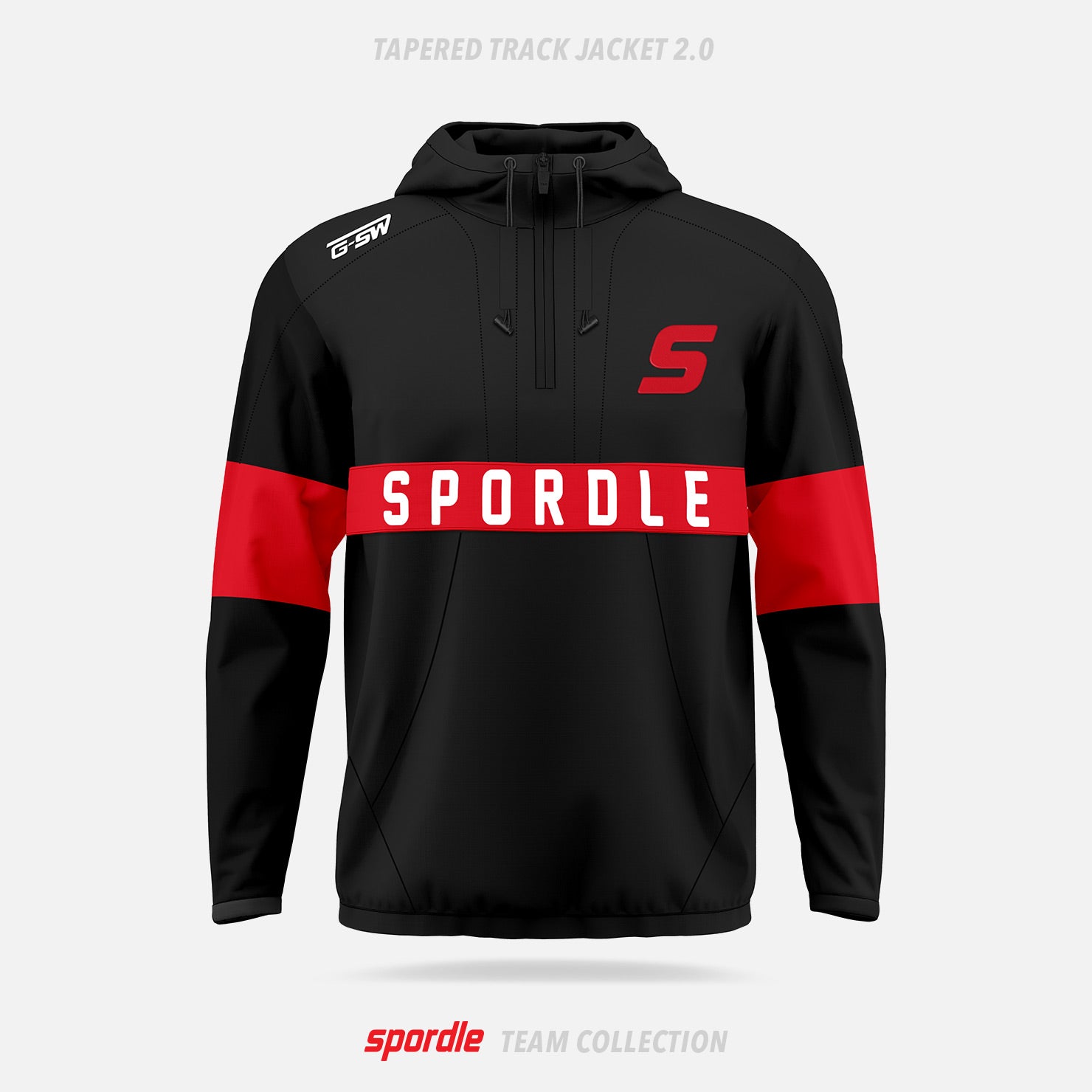 Spordle Tapered Track Jacket 2.0 - Spordle Team Collection