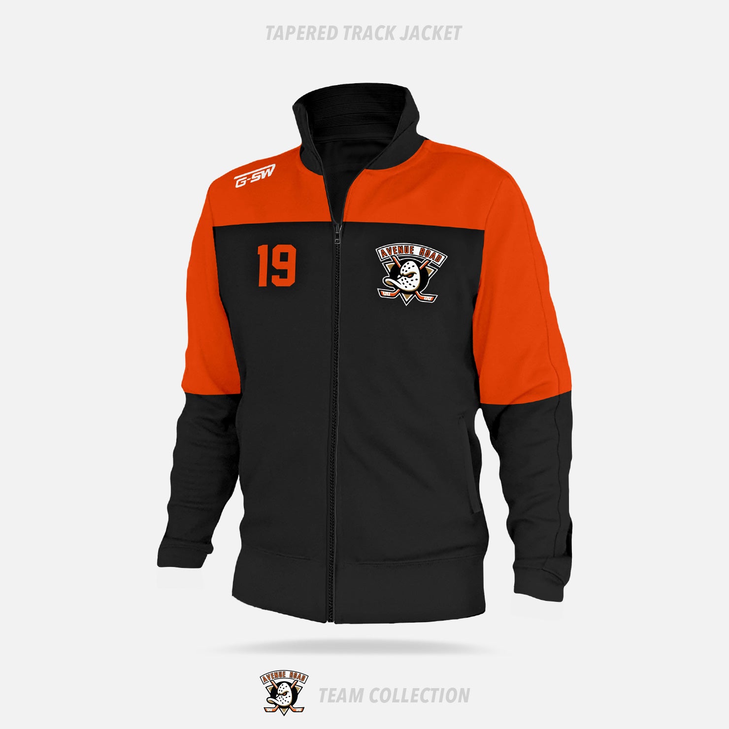 Avenue Road Ducks Hockey Tapered Track Jacket