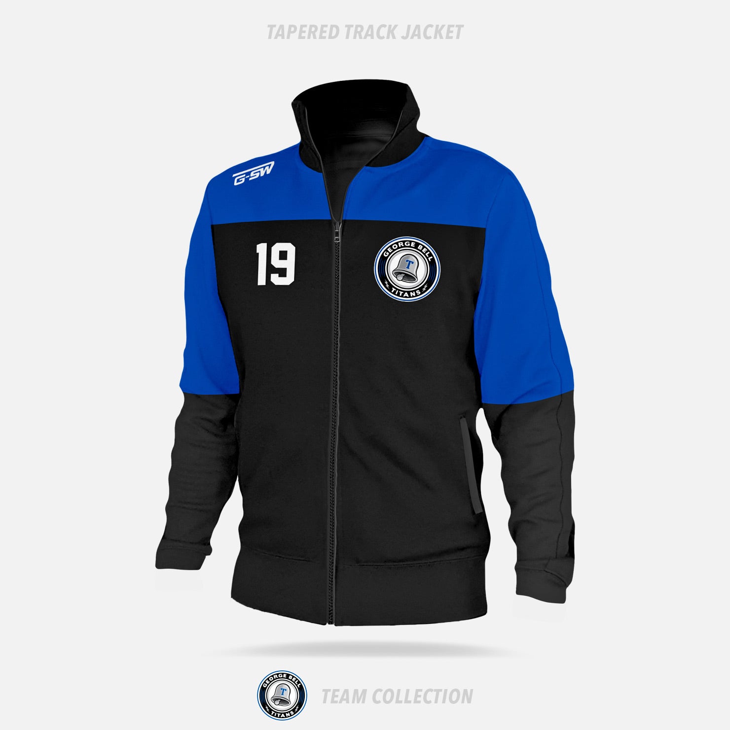 George Bell Titans Tapered Track Jacket