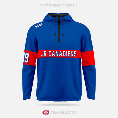 Toronto Jr. Canadiens Tapered Track Jacket 2.0 - Toronto Jr. Canadiens Team Collection