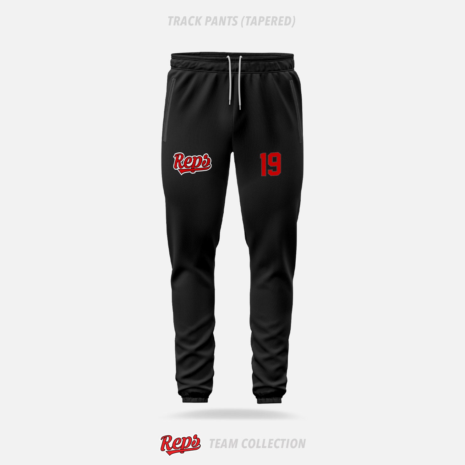 REPS Tapered Track Pants - REPS Team Collection
