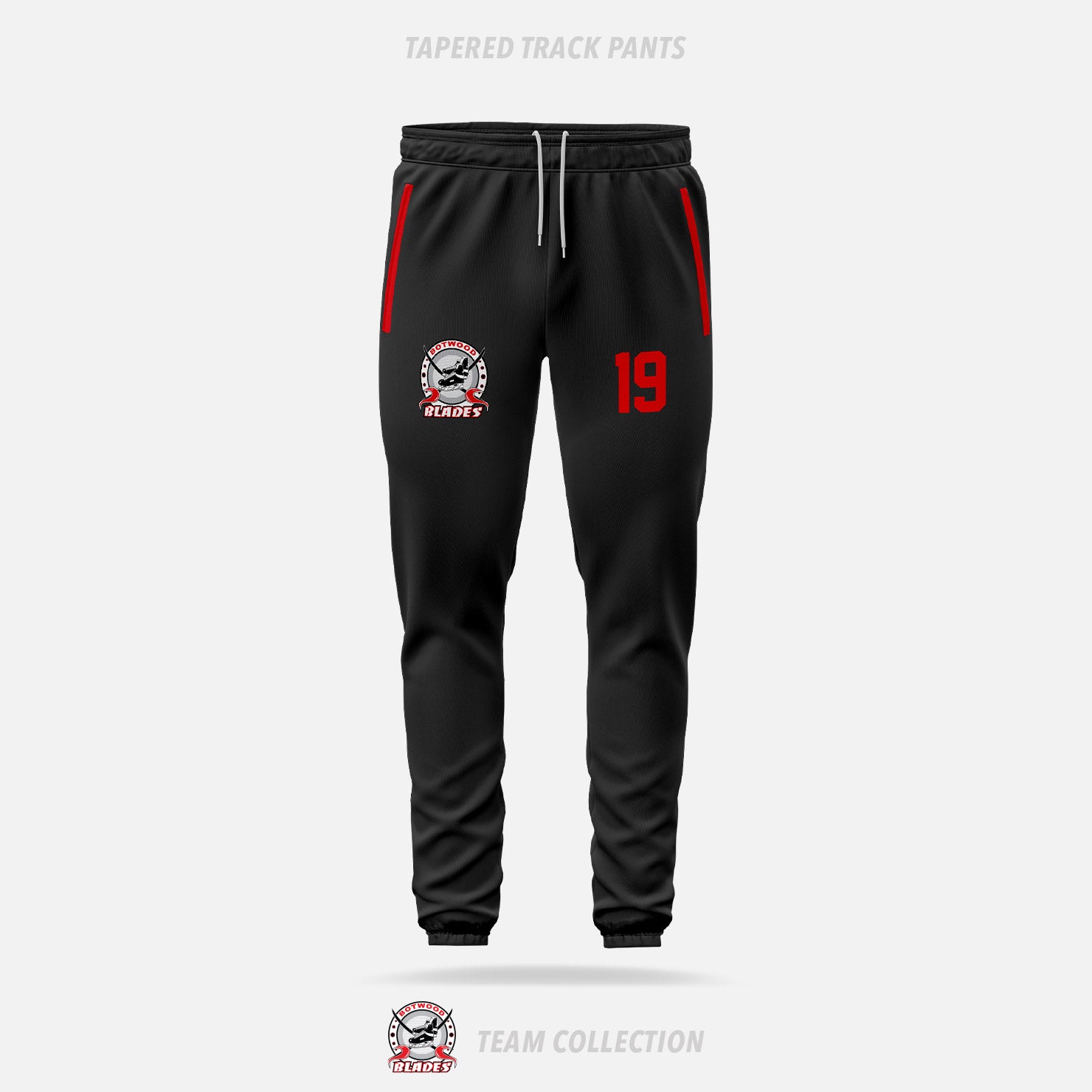Botwood Blades Tapered Track Pants - Botwood Blades Team Collection