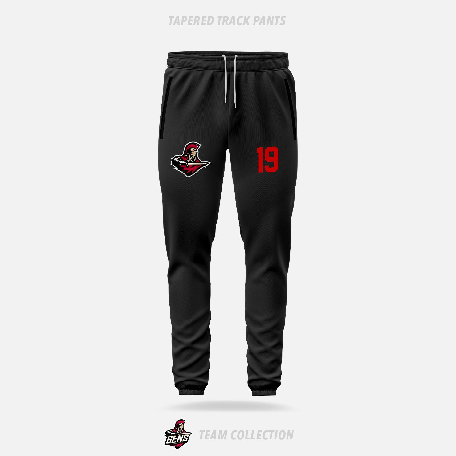 Mississauga Senators Track Pants (Tapered) - Mississauga Senators Team Collection