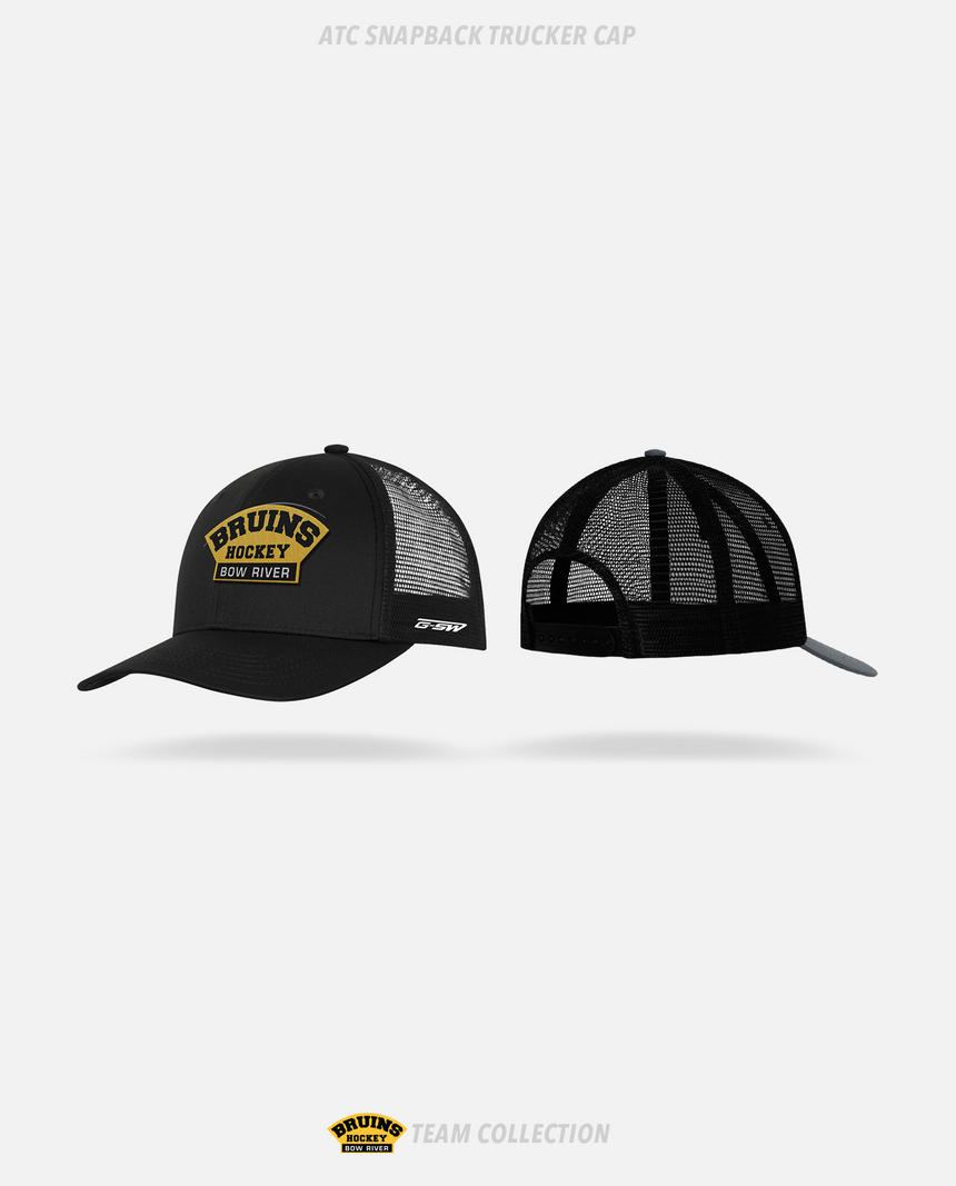 Bow River Bruins ATC Snapback Trucker Cap - Bow River Bruins Team Collection