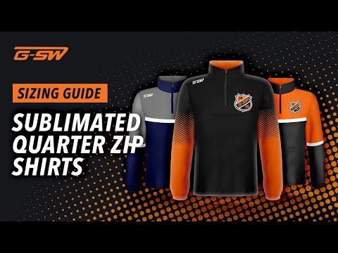 Spordle Sublimated Quarter Zip Shirt