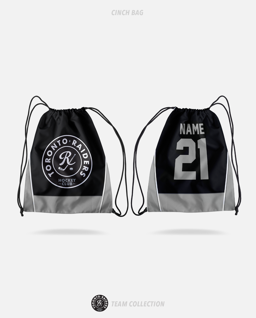 Toronto Raiders Cinch Bag - Toronto Raiders Team Collection